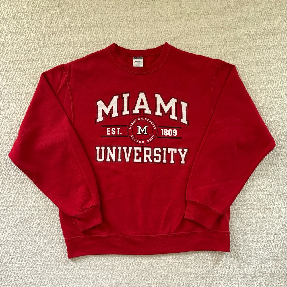 Retro Miami University Sweater